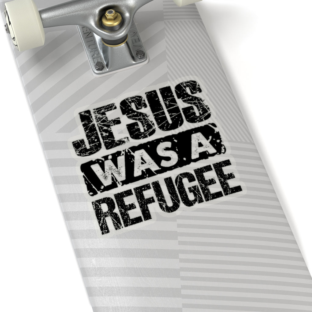 Jesus Was a Refugee Kiss-Cut Stickers
