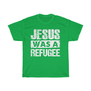 Jesus was a Refugee Unisex Heavy Cotton Tee