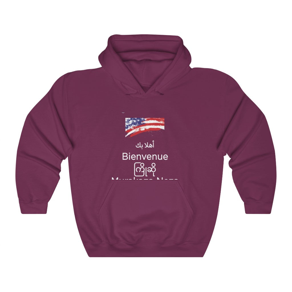 Welcome to America Unisex Heavy Blend™ Hooded Sweatshirt