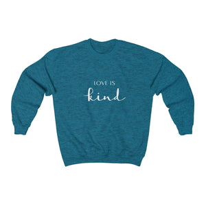 Love is Kind Unisex Heavy Blend™ Crewneck Sweatshirt